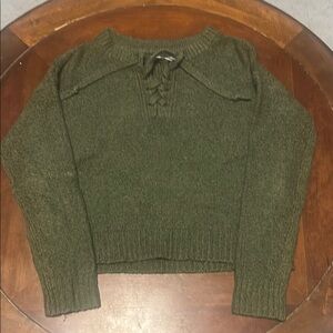 Olive Green Women's Sweater